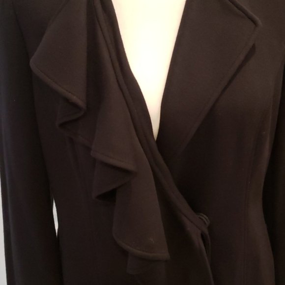 International Concepts Long Dress Coat Size M - Picture 4 of 8